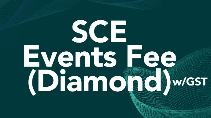 SCE WEEK - EVENT FEE (DIAMOND MEMBER)