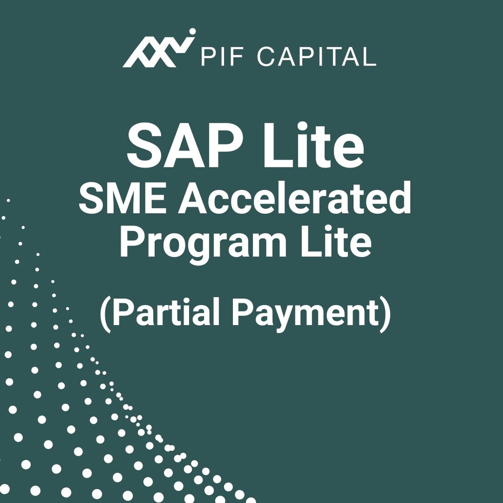 SME Accelerated Programme (SAP) Lite [partial payment with GST]